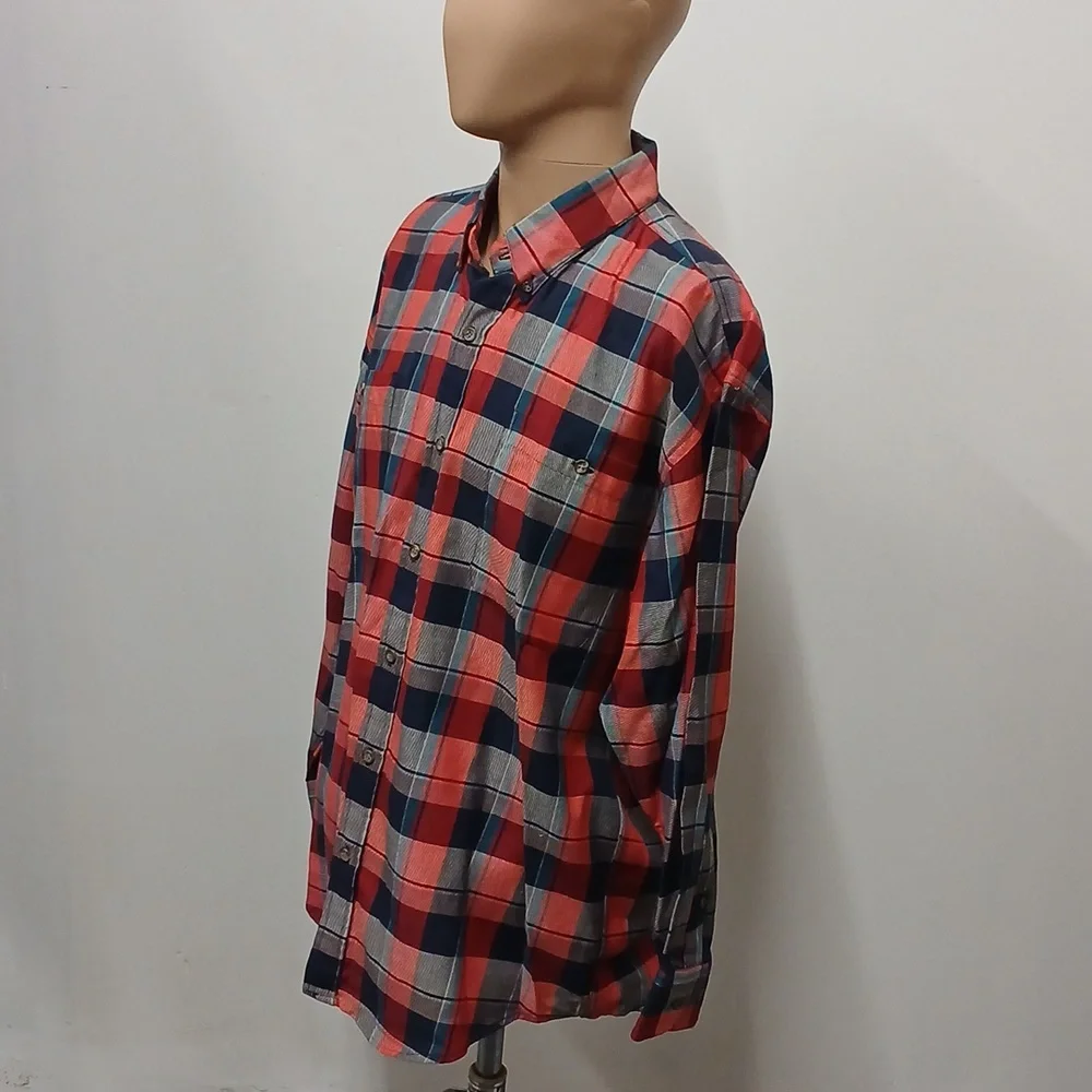 Vintage Wimbledon Collection by Racquet Club Plaid Shirt / Size XL